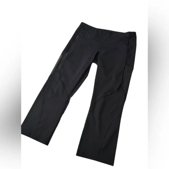 LULULEMON - Rush Hour 21" Crop Black Size 10 - Picture 4 of 11